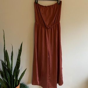 Urban Outfitters Burnt Orange Jumpsuit